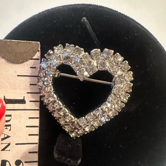 Heart Brooch Vintage - Picture 3 of 4